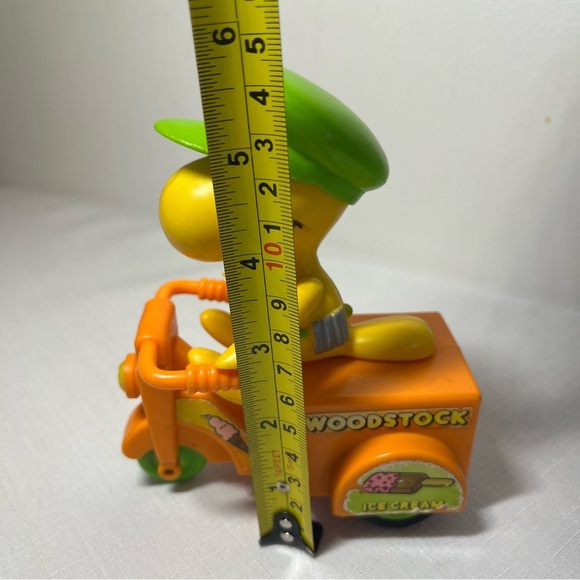 Old Woodstock Peanuts Trike Motorcycle Toy Collectible Collector Vintage 1972 - Picture 3 of 5